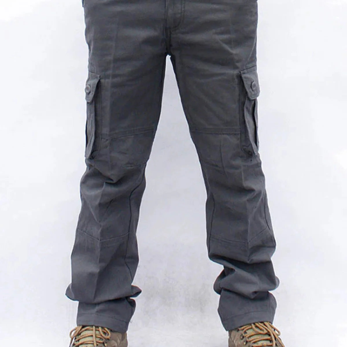 Men’s Trailforge 6-Pocket Cargo Trousers – Straight Leg, Built for Everyday & Outdoors