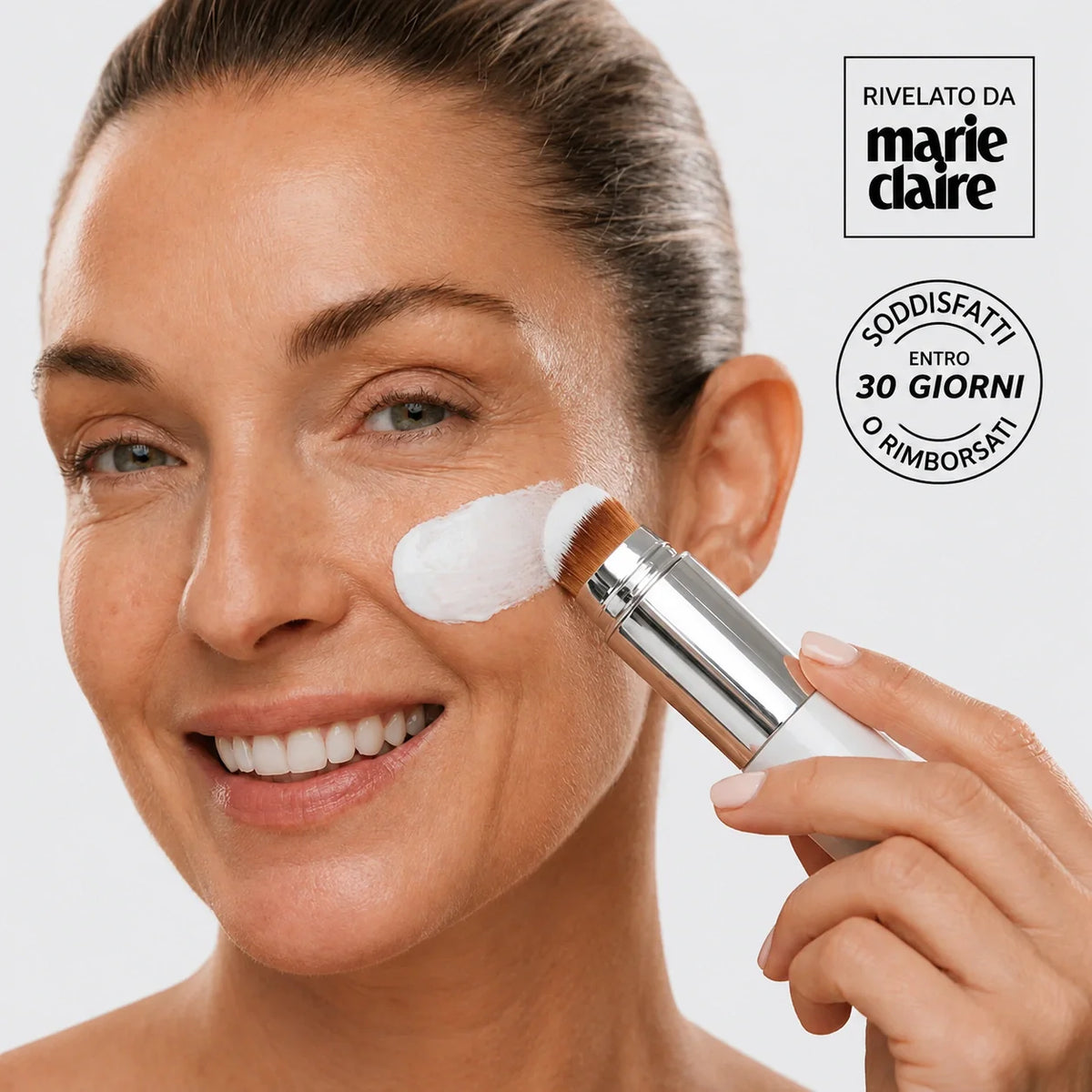 Bella Offerta | Fondotinta intelligente – Pennello integrato e pigmenti adattivi – SkinMatch™