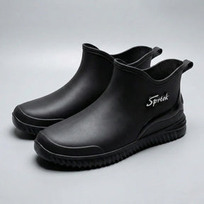 Gardaly | Men’s Ankle Wellington™ Boots – One-Piece Waterproof Build with Non-Slip Grip