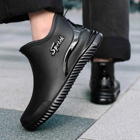 Gardaly | Men’s Ankle Wellington™ Boots – One-Piece Waterproof Build with Non-Slip Grip