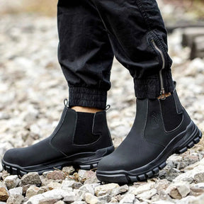 Gardaly | Men’s WeldSafe™ Steel-Toe Work Trainers – Waterproof, Puncture-Resistant & Spark-Resistant