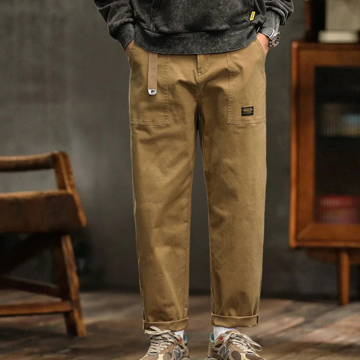 Men’s Irontrail Utility Trousers – Vintage-Inspired Casual Workwear