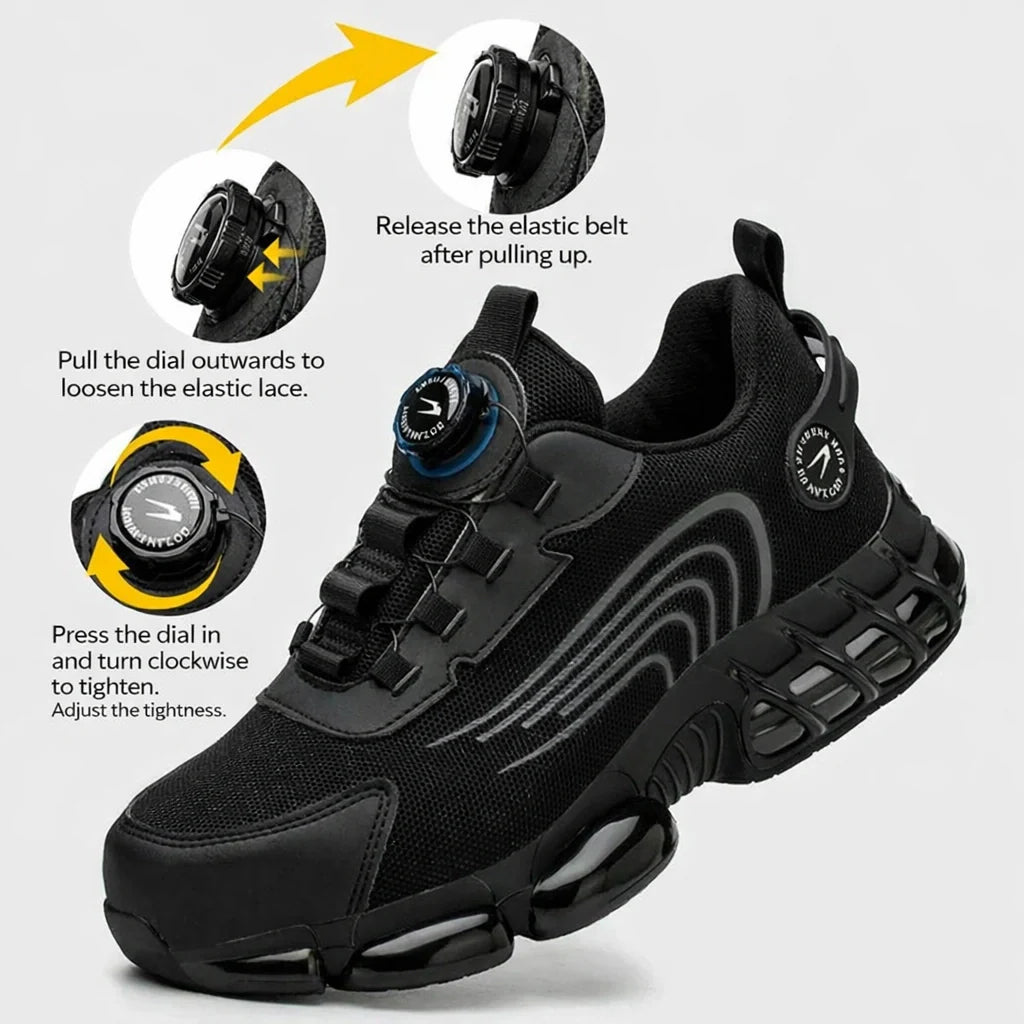 Gardaly | Safety work shoe with a steel toe cap - GardalyRocky™
