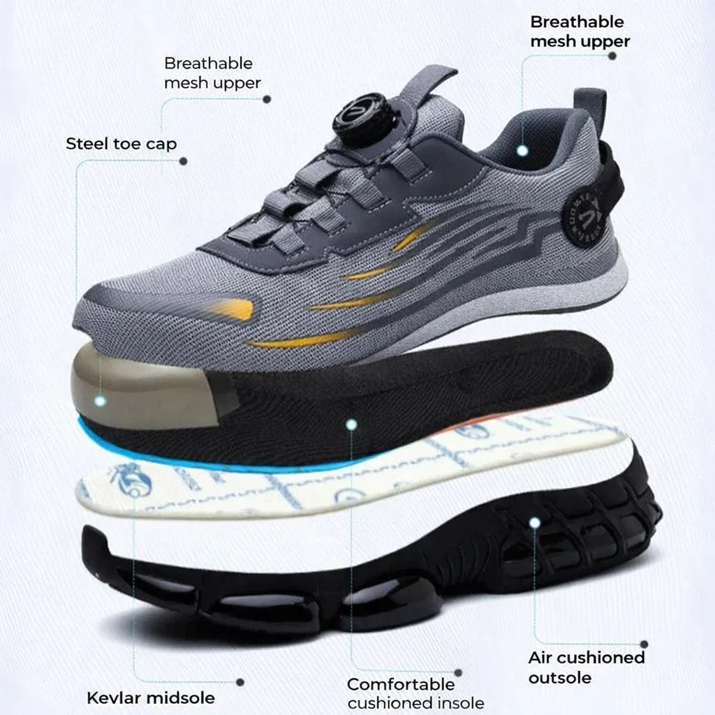 Gardaly | Safety work shoe with a steel toe cap - GardalyRocky™