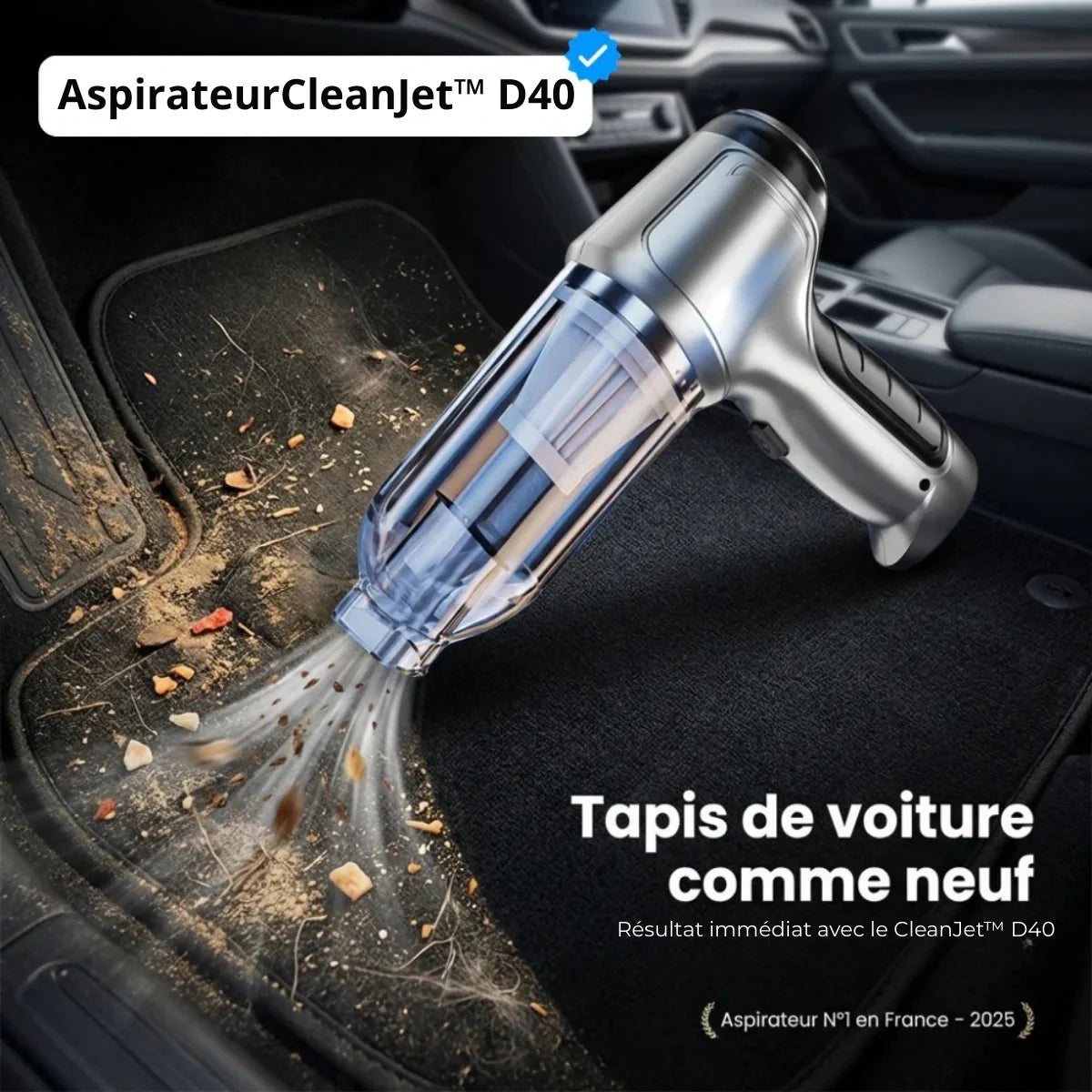 Bella Offerta | Aspirapolvere per Auto Senza Fili – CleanJet™ D40