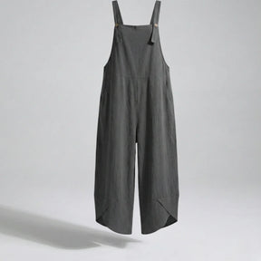 Gardaly Button-Front Casual Overalls Jumpsuit