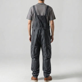 Gardaly Easy-Drape Canvas Overalls