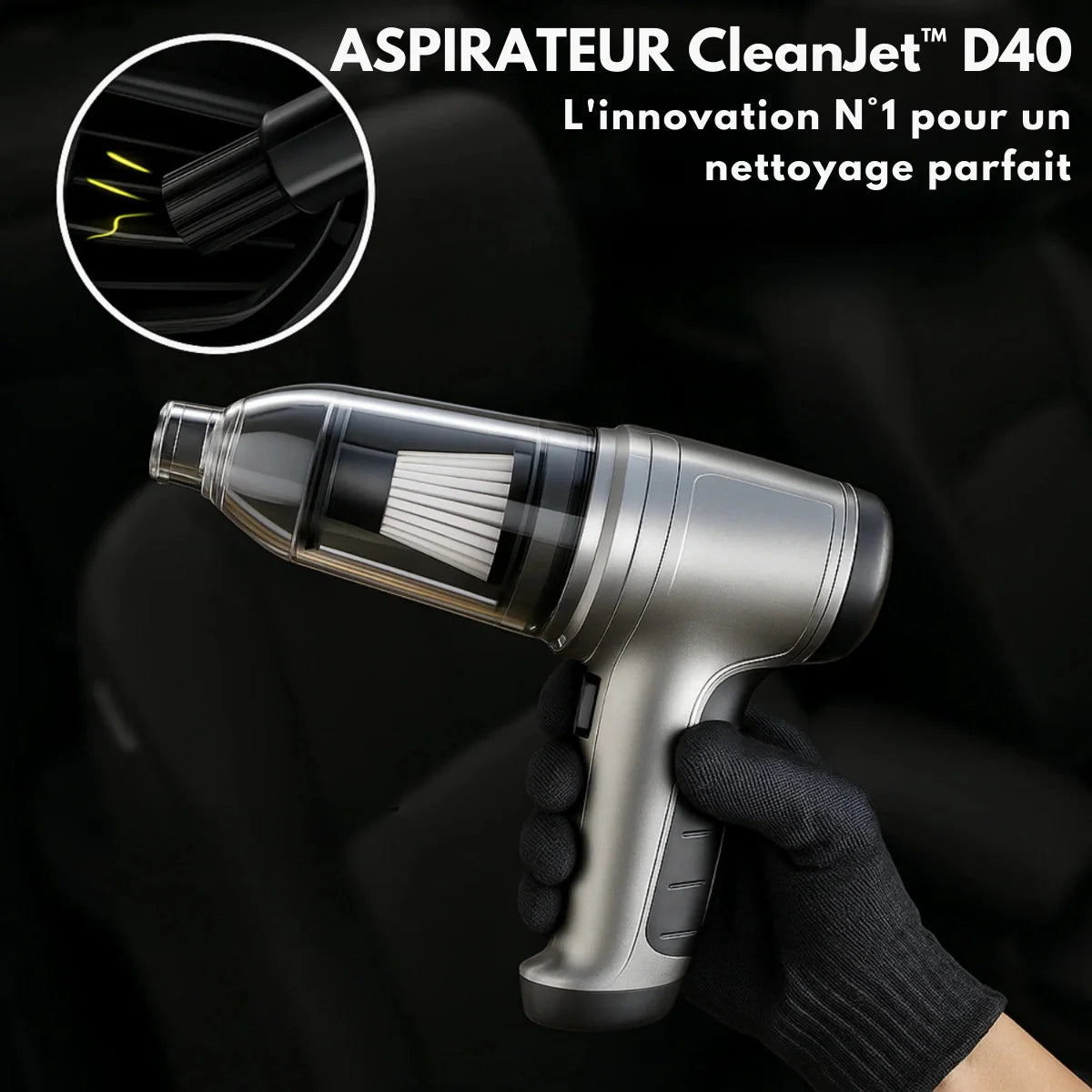 Bella Offerta | Aspirapolvere per Auto Senza Fili – CleanJet™ D40
