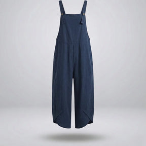 Gardaly Button-Front Casual Overalls Jumpsuit