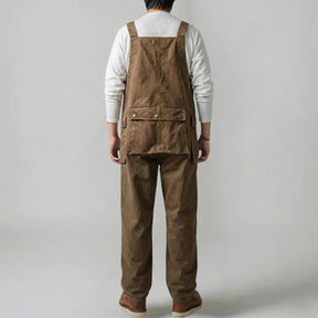 Gardaly Winston Zip-Front Overalls