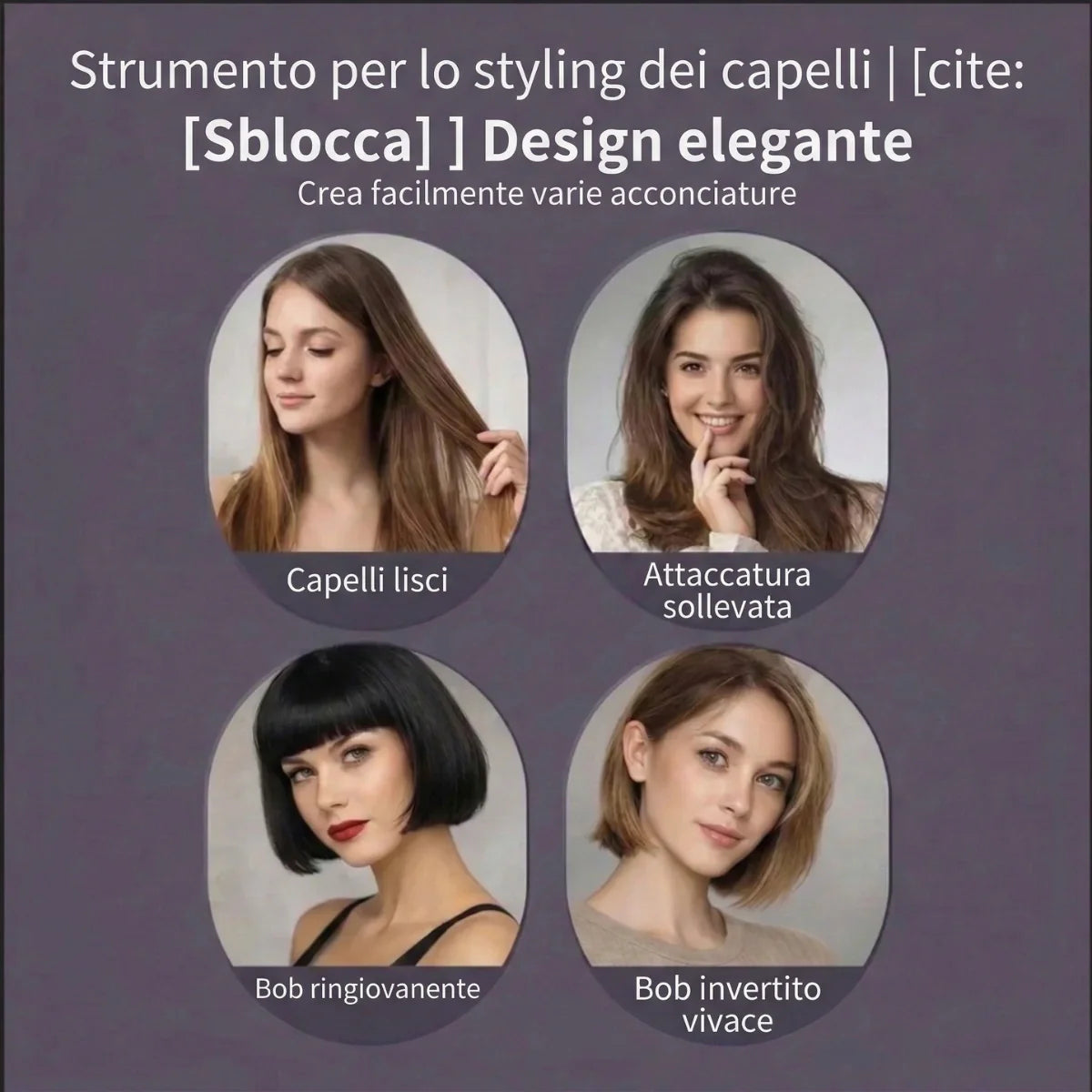 Bella Offerta | Spazzola styling per capelli corti - VolumeLift™