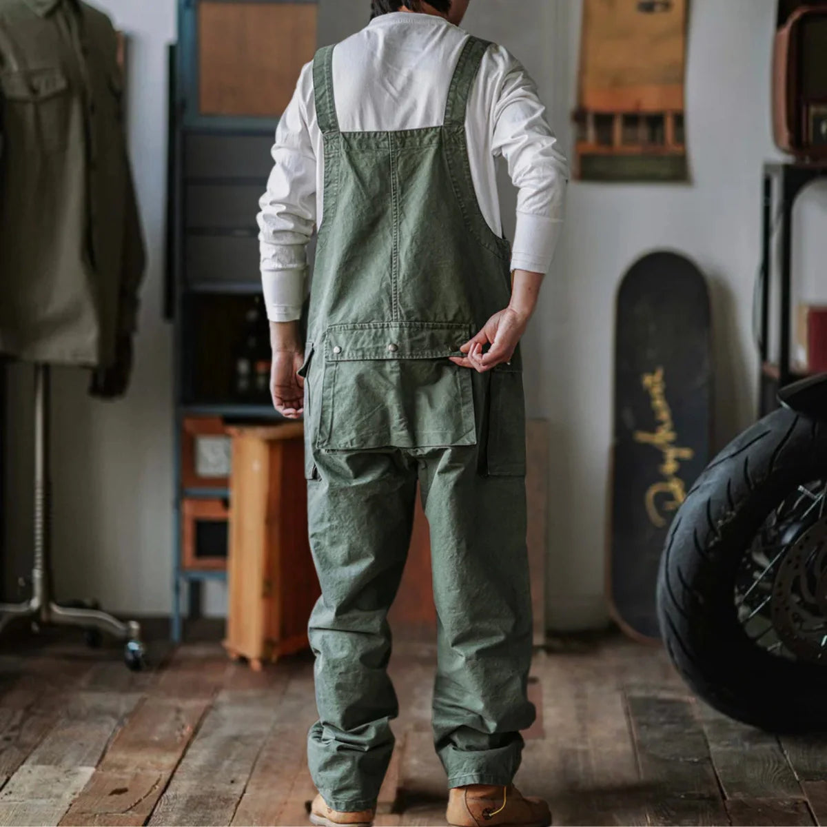 Gardaly Winston Zip-Front Overalls Female (LIMITED STOCK)