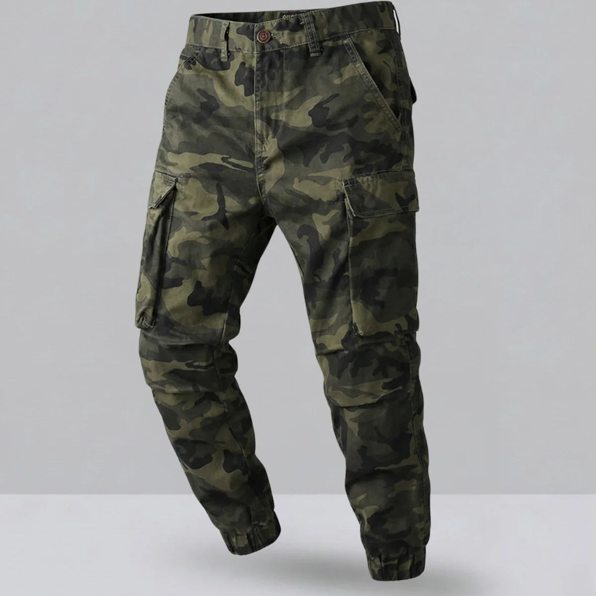 Men’s Camo Cargo Joggers – Utility Comfort with Street-Ready Style