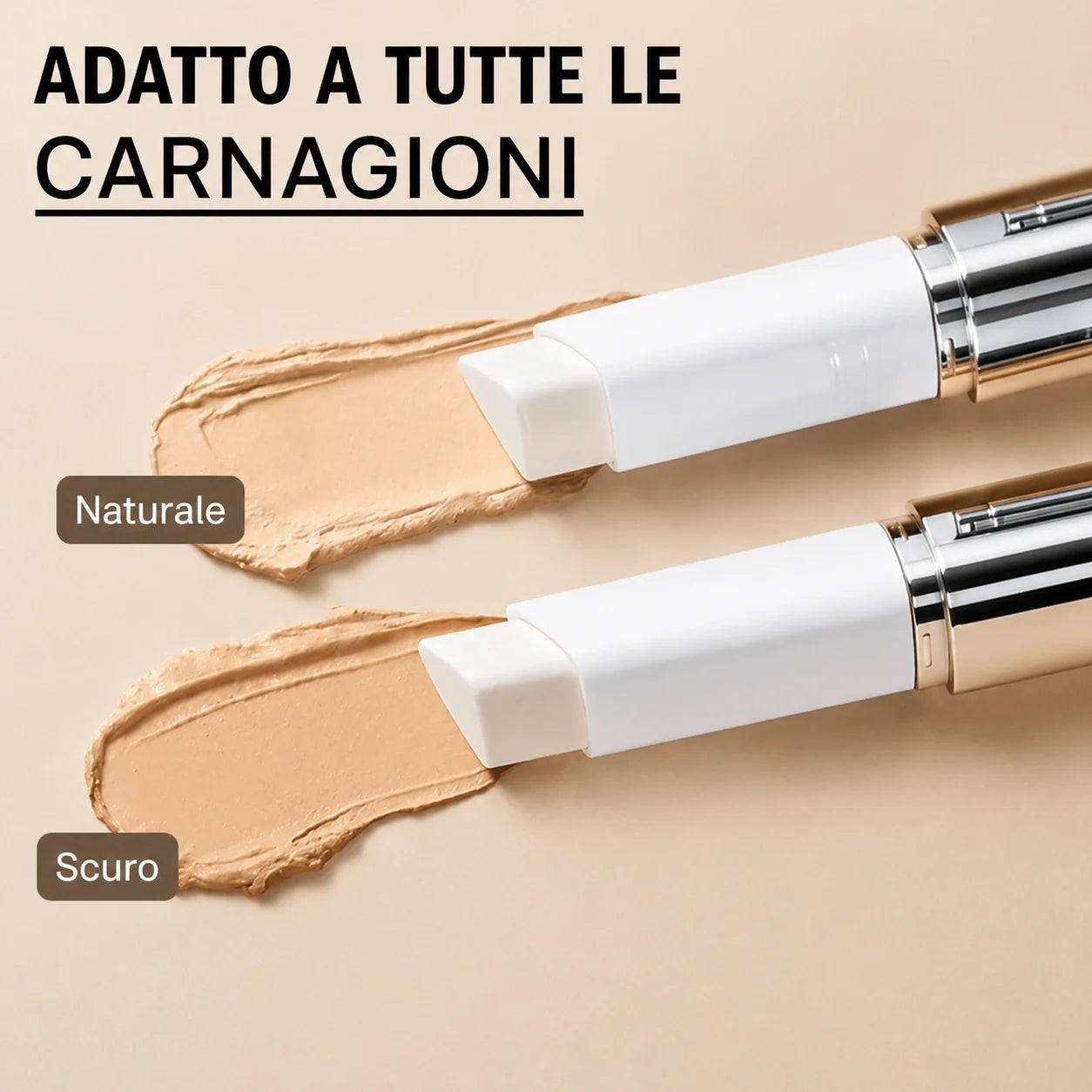 Bella Offerta | Fondotinta intelligente – Pennello integrato e pigmenti adattivi – SkinMatch™