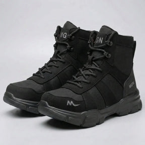 Gardaly | Unisex IronShield™ Steel-Toe Safety Trainers – Waterproof, Puncture-Resistant & Non-Slip