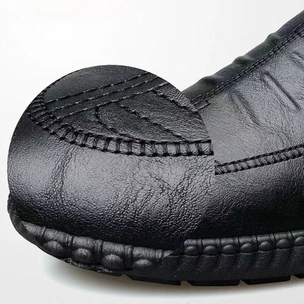 Bella Offerta | Mocassini slip-on in pelle da uomo