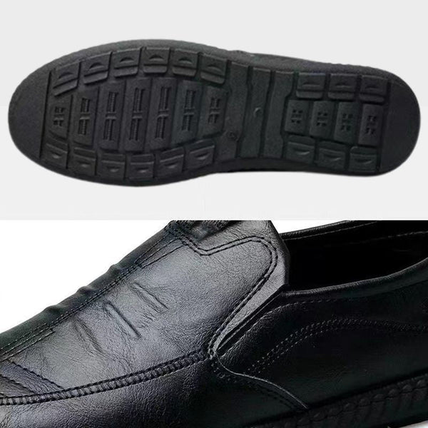 Bella Offerta | Mocassini slip-on in pelle da uomo