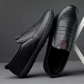 Bella Offerta | Mocassini slip-on in pelle da uomo