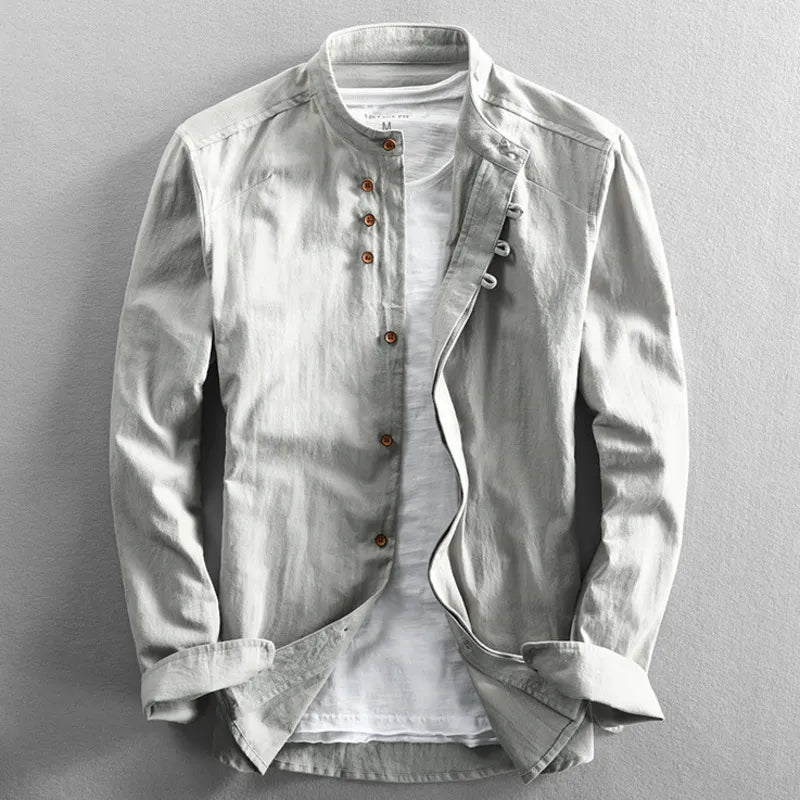 Bella Offerta | Camicia con Collo alla Coreana Osaka™