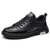 Sneaker Casual in Vera Pelle | Modello Flat Sport