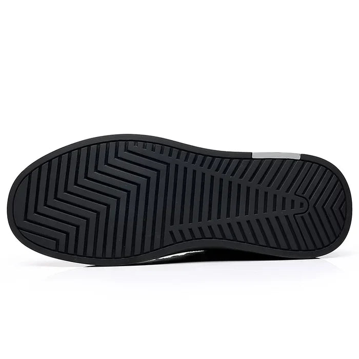 Sneaker Casual in Vera Pelle | Modello Flat Sport