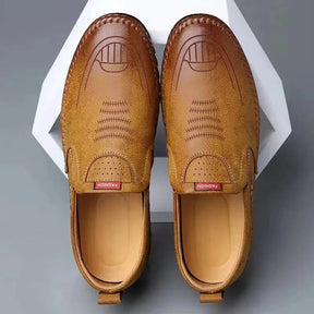 Bella Offerta | Mocassini slip-on in pelle da uomo
