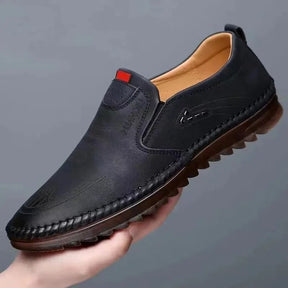 Bella Offerta | Mocassini slip-on in pelle da uomo
