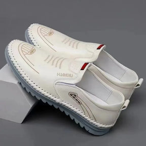 Gardaly | Leather Slip-On Moccasins for Men